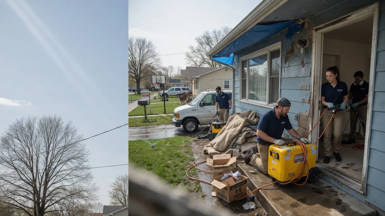Basement Flood Cleanup in Minot, ND near me